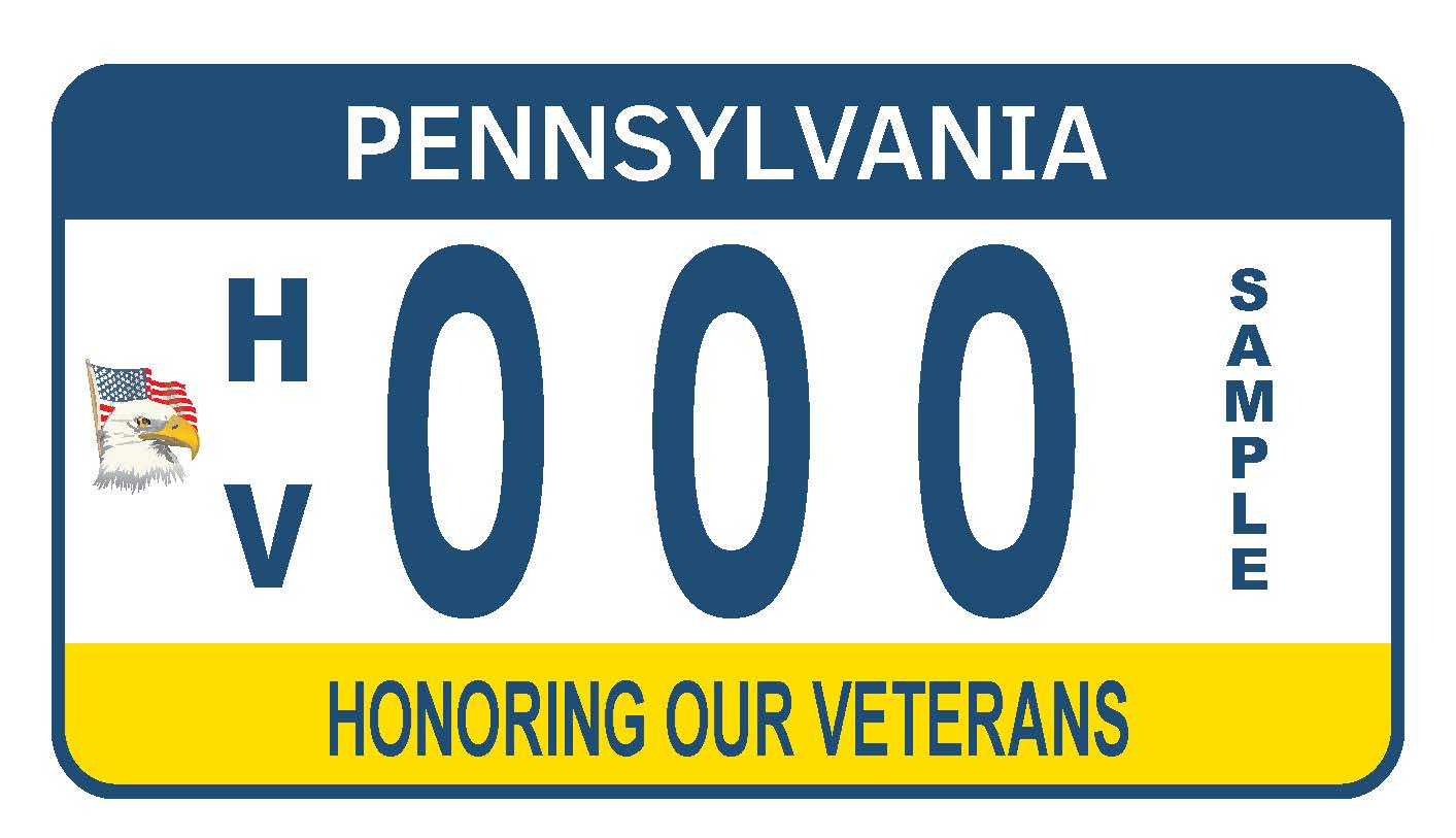 What are the benefits of obtaining a veteran registration plate?